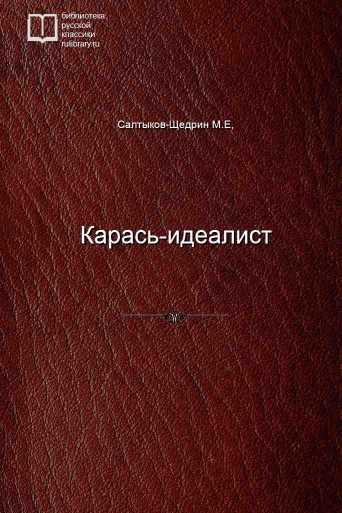 Карась-идеалист - обложка книги