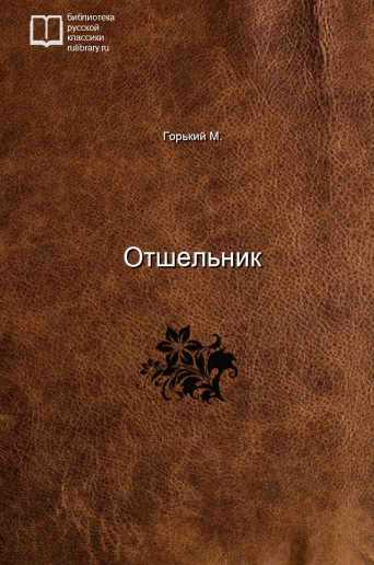 Отшельник - обложка книги