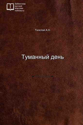 Туманный день - обложка книги