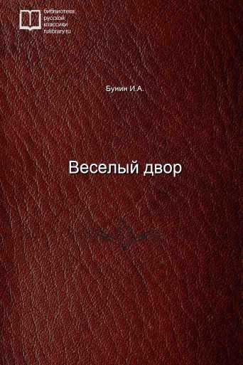 Веселый двор - обложка книги